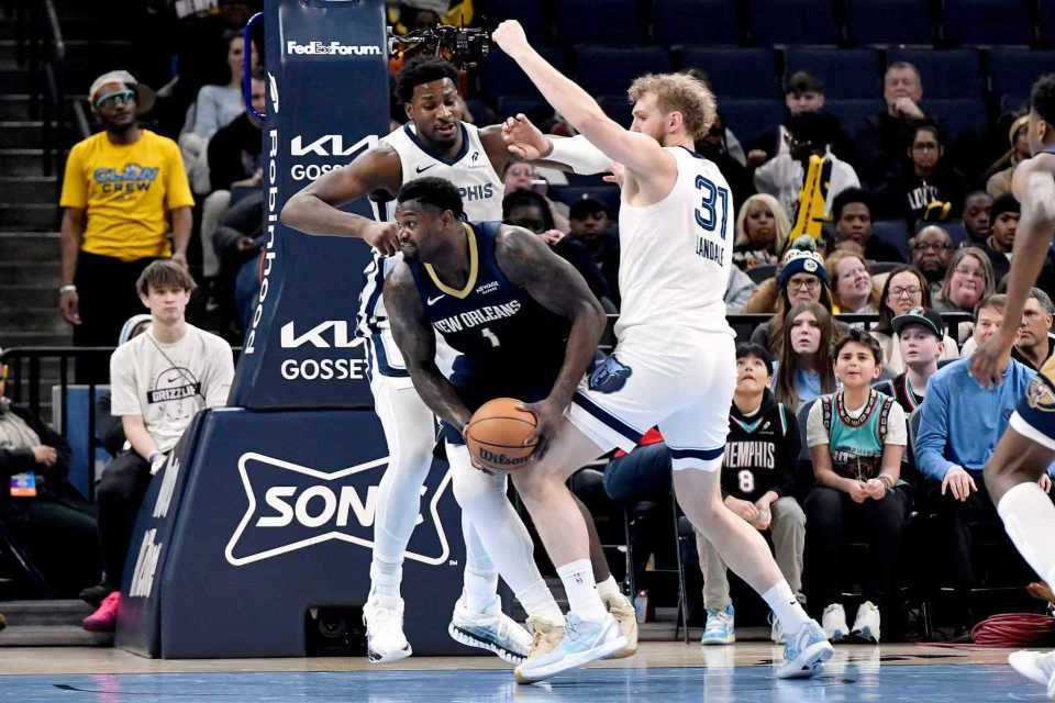 pp电子-大冷！锡安24+11灰熊惜败联盟倒数第一 贝36分赛季新高墨菲32分